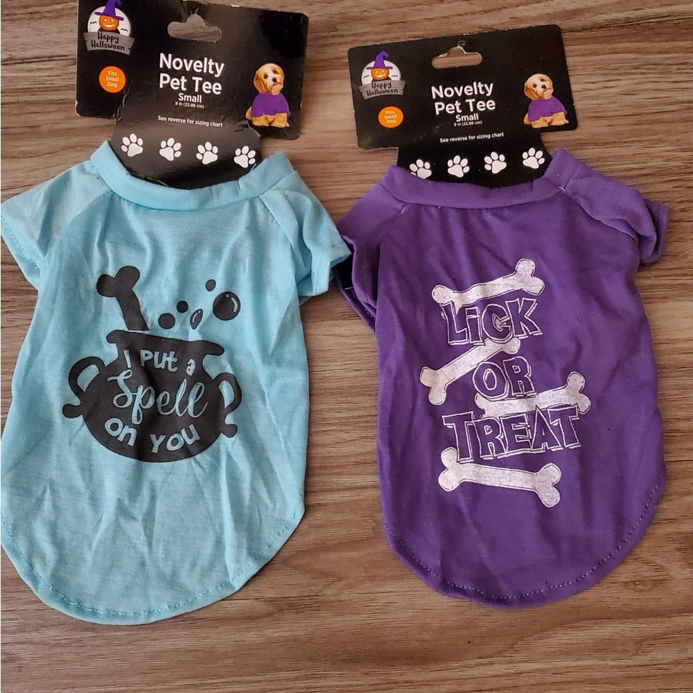 Halloween Dog Or Cat Shirts small